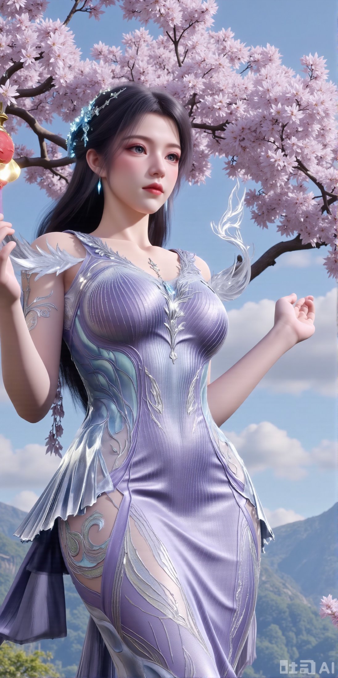 1 girl,  solo,  long hair by DeepBlue藍心 on Tensor.Art
