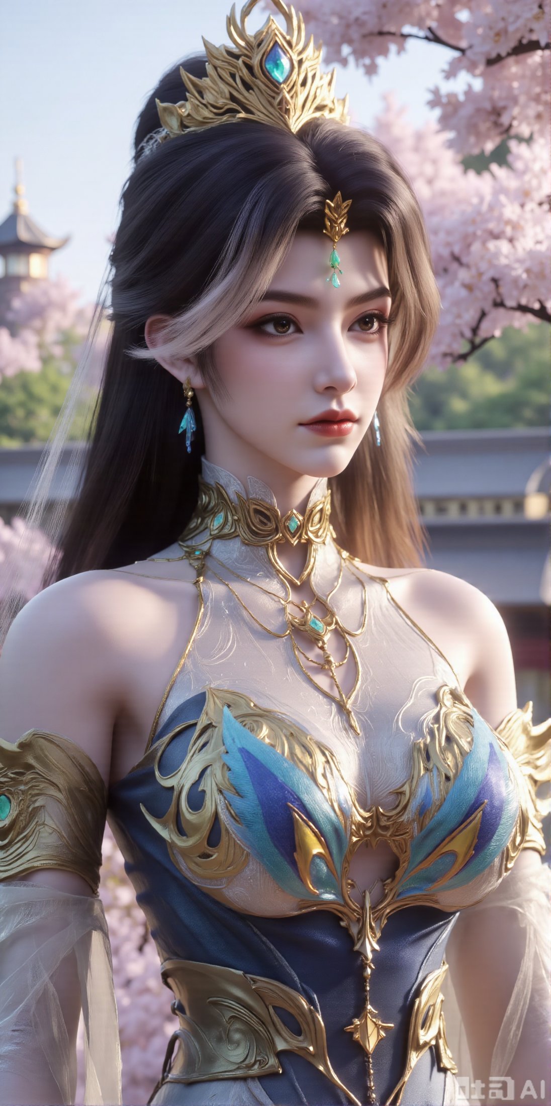 1 girl,  solo,  long hair by DeepBlue藍心 on Tensor.Art