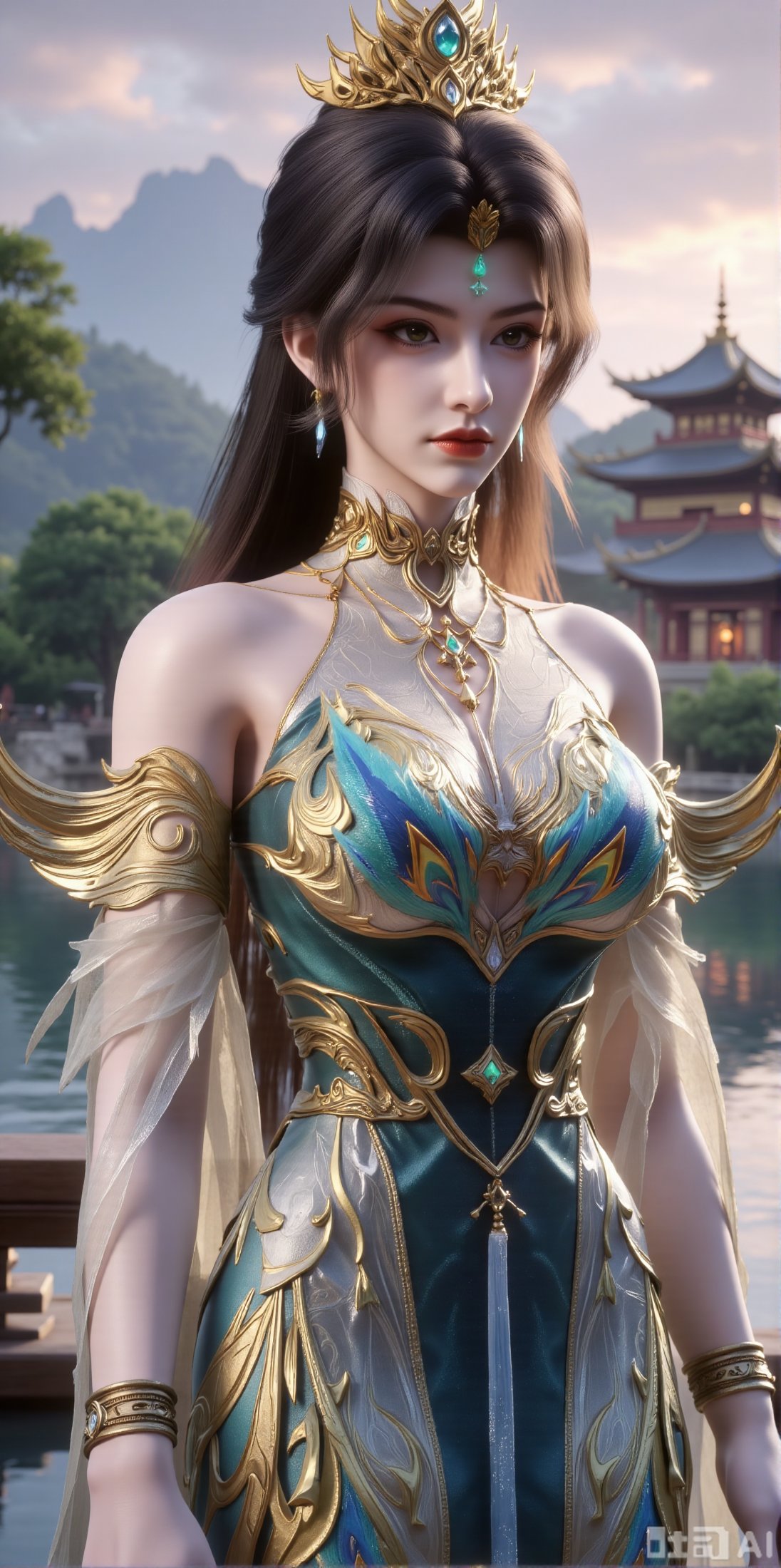 1 girl,  solo,  long hair by DeepBlue藍心 on Tensor.Art