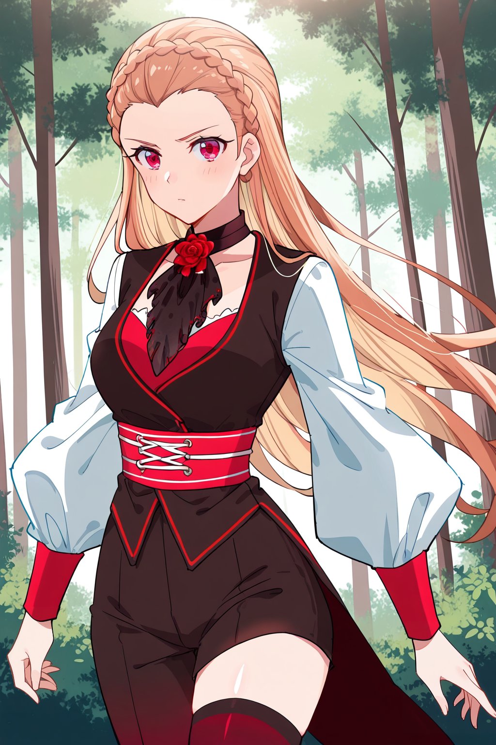 Forest,  Forest,  Thigh exposed by lijia on Tensor.Art