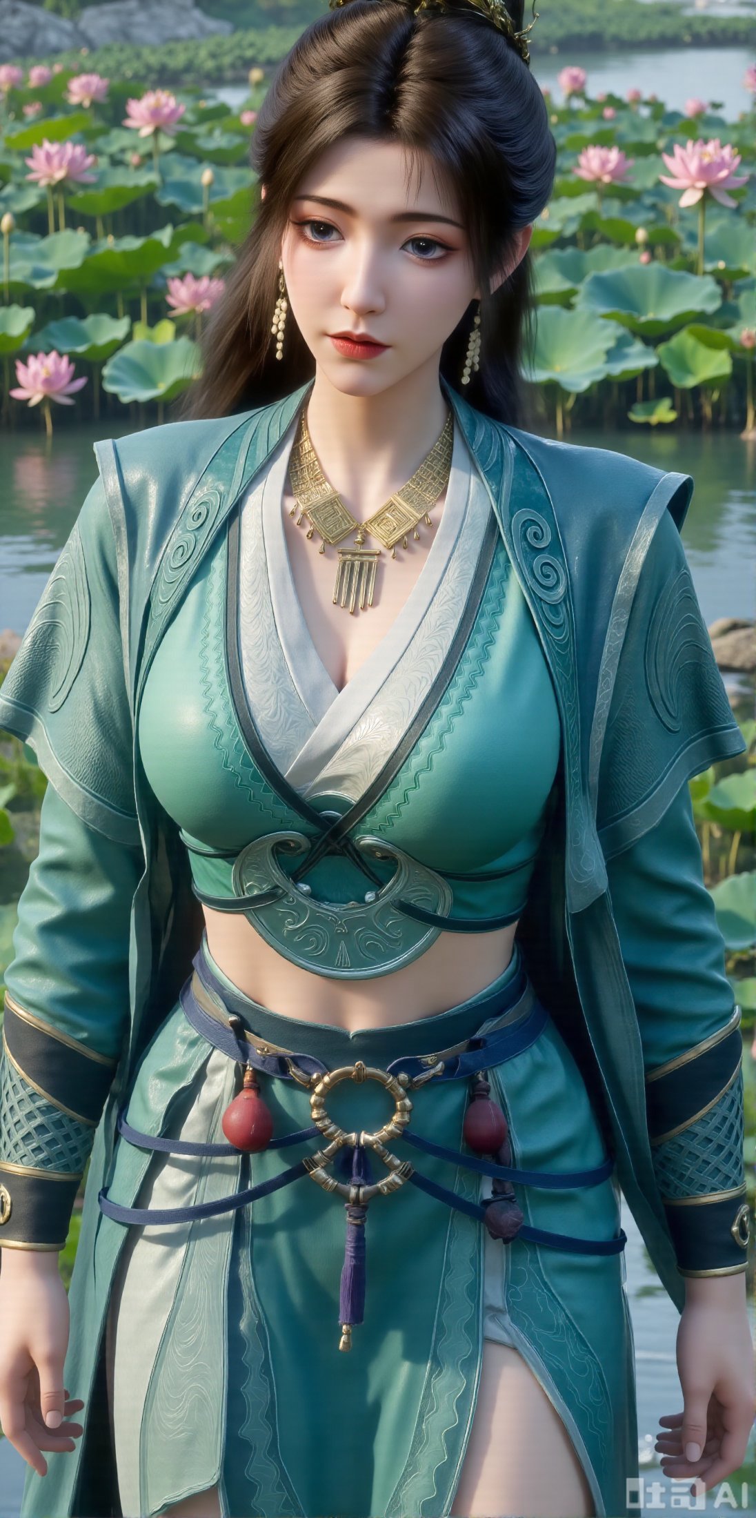 1girl,  navel,  solo by DeepBlue藍心 on Tensor.Art