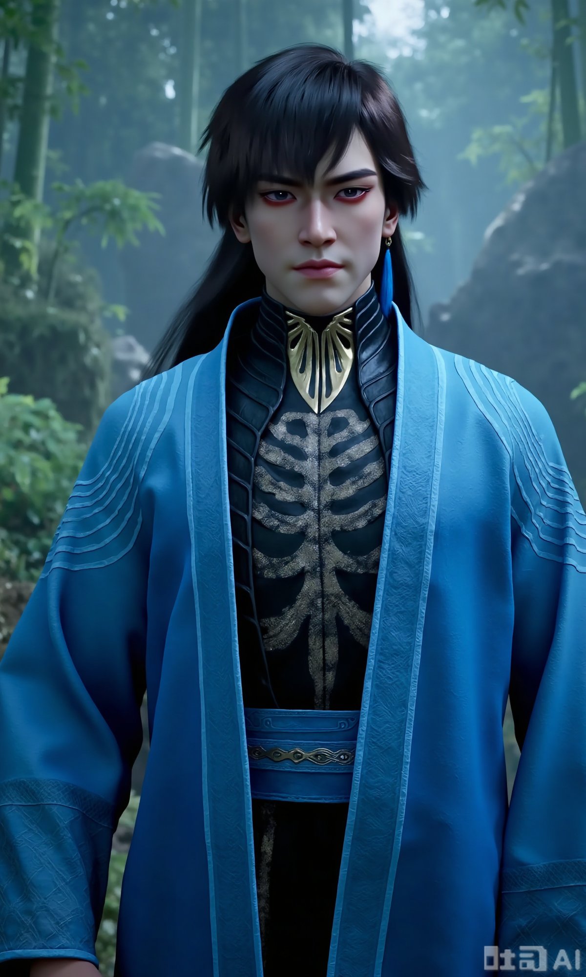 hanfu,  ancient style,  male by DeepBlue藍心 on Tensor.Art