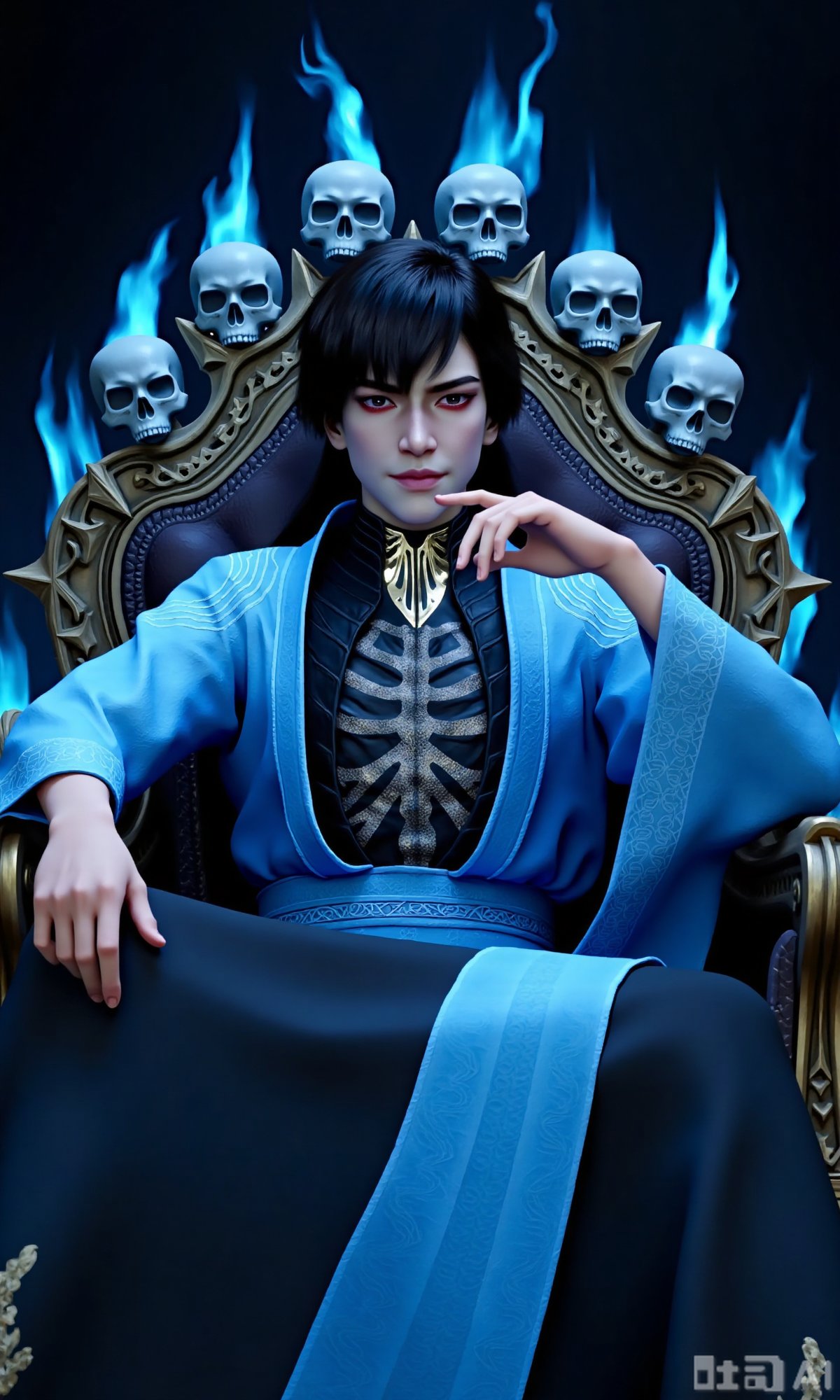1boy,  cute,  little boy by DeepBlue藍心 on Tensor.Art