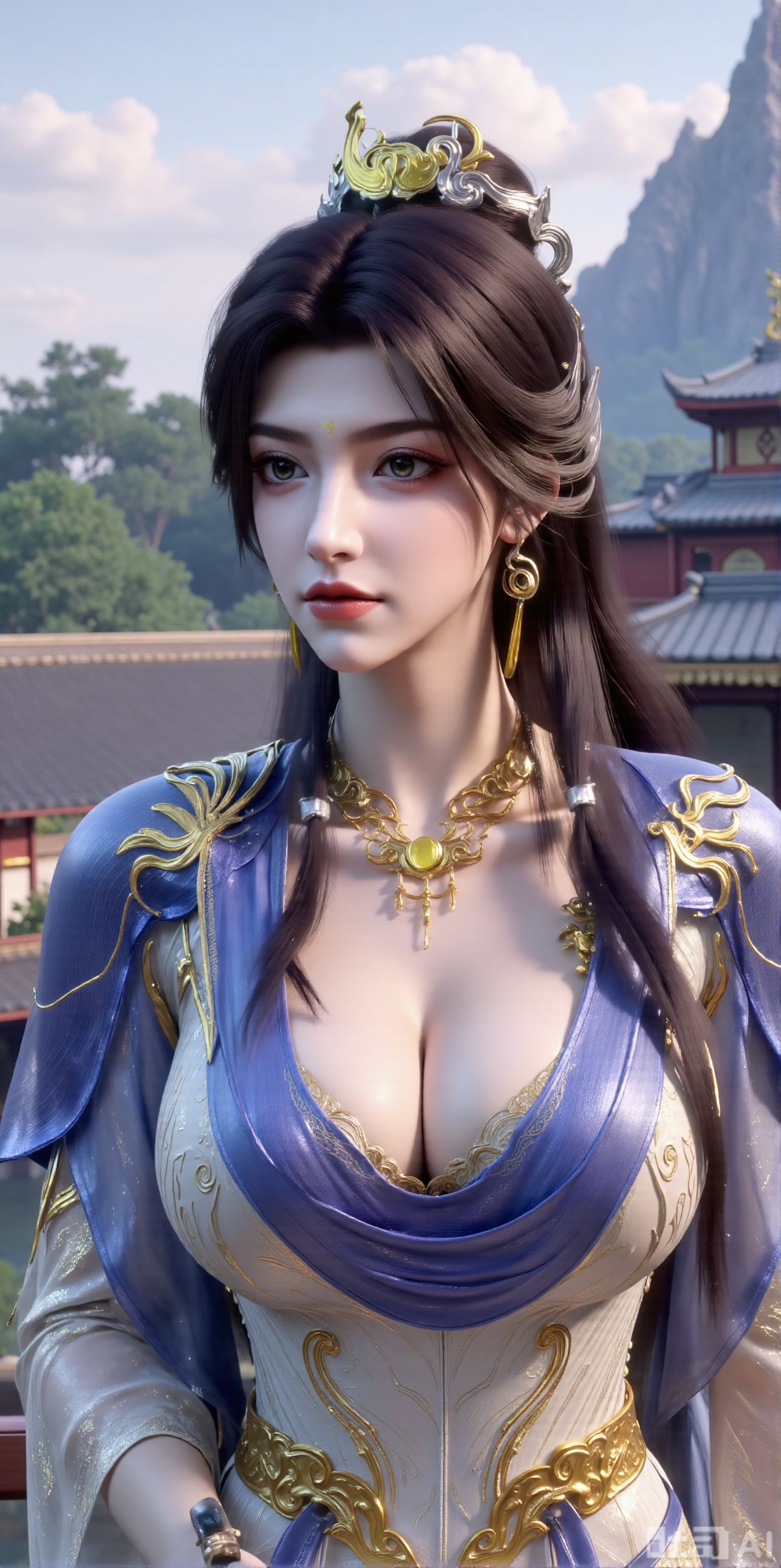 1 girl,  solo,  long hair by DeepBlue藍心 on Tensor.Art