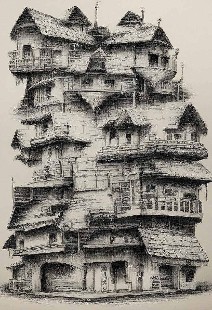 Tiny buildings by user_715364143867288035 on Tensor.Art