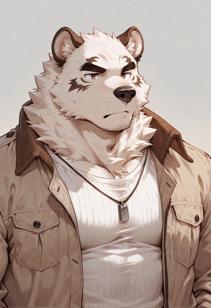 furry,  male,  Clothes by ReedVaughn on Tensor.Art