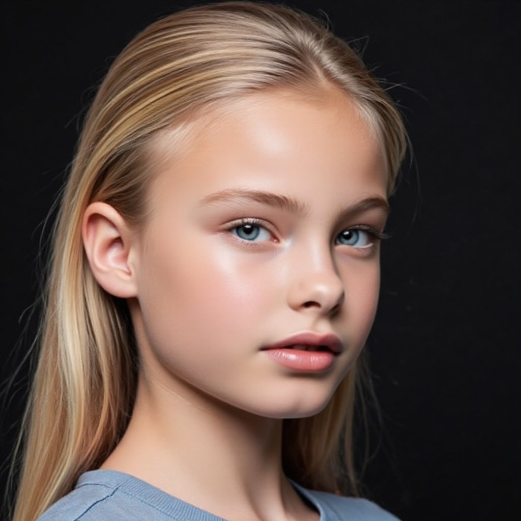 A realistic portrait of a young girl Snoomer_de_Summ by turnbo on Tensor.Art