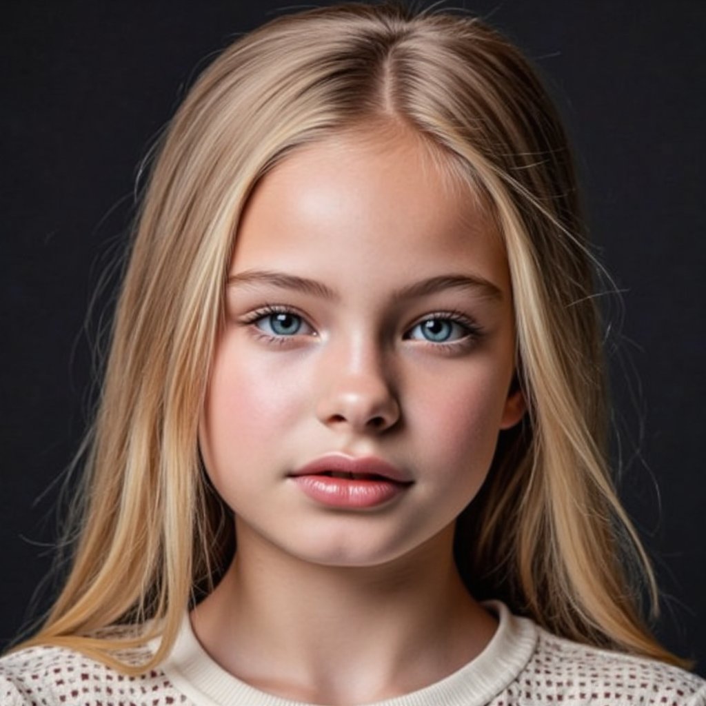 A realistic portrait of a young girl Snoomer_de_Summ by turnbo on Tensor.Art
