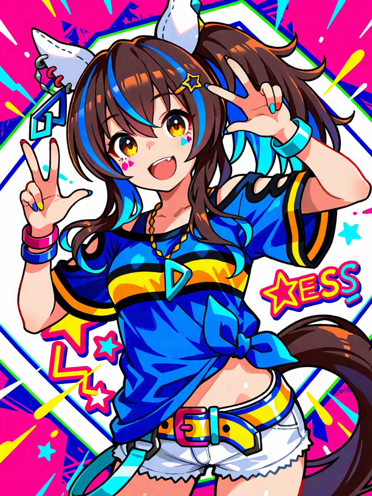 1girl,  krmt (style),  colorful by user_866065275592649783 on Tensor.Art