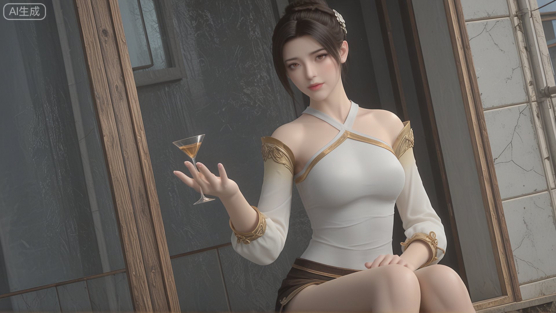 class 2 GF3D,  1girl,  SY clothes by 月恋-❀ on Tensor.Art