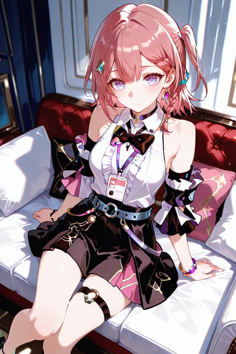 asta,  bangs,  collar by nnnnnnnnnn on Tensor.Art