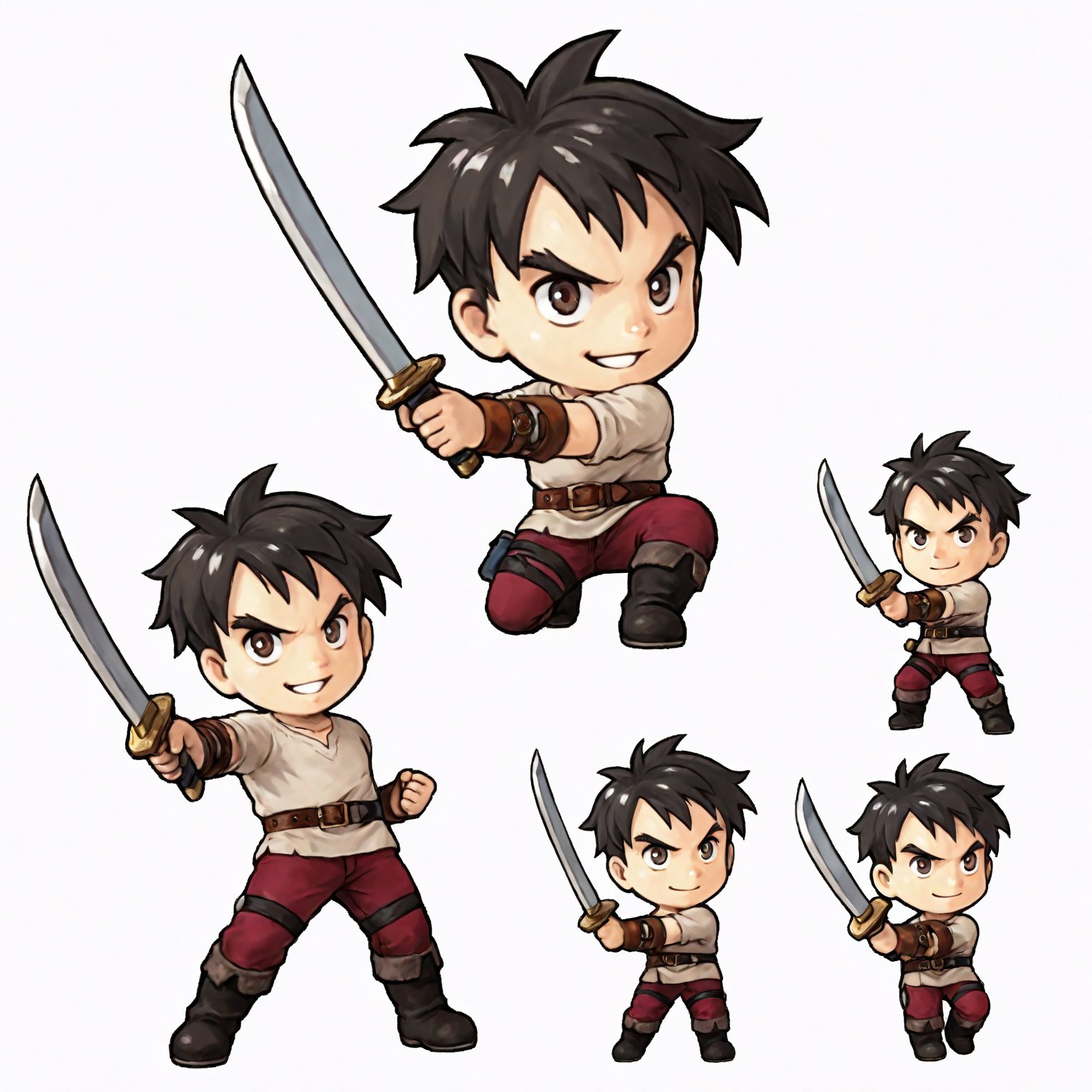 chibi style,  1boy,  Tal by Dowizar on Tensor.Art