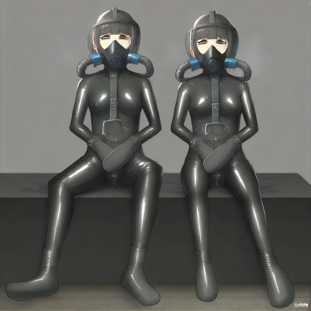 SCB,  gimp mask,  gas mask by user_858257838944869257 on Tensor.Art