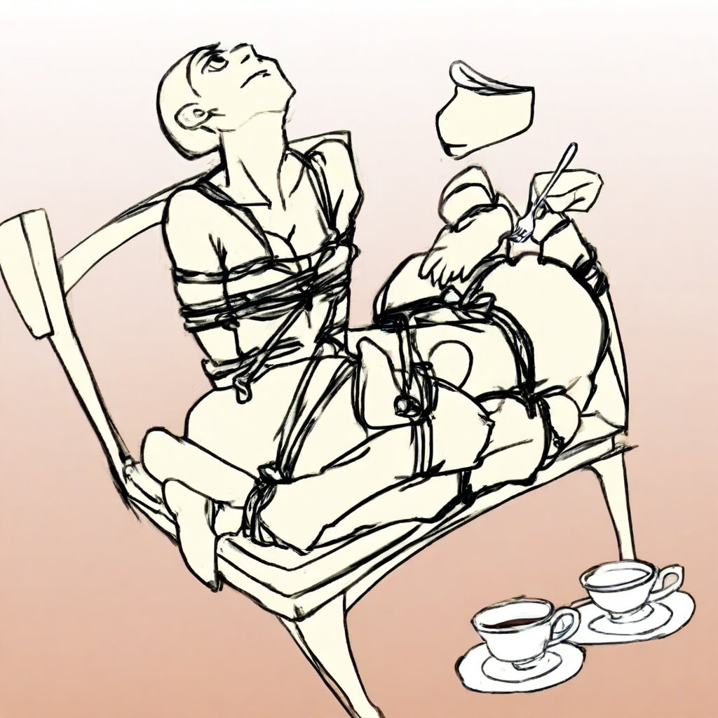 bondage,  ass,  fork by Big Hypocrite on Tensor.Art