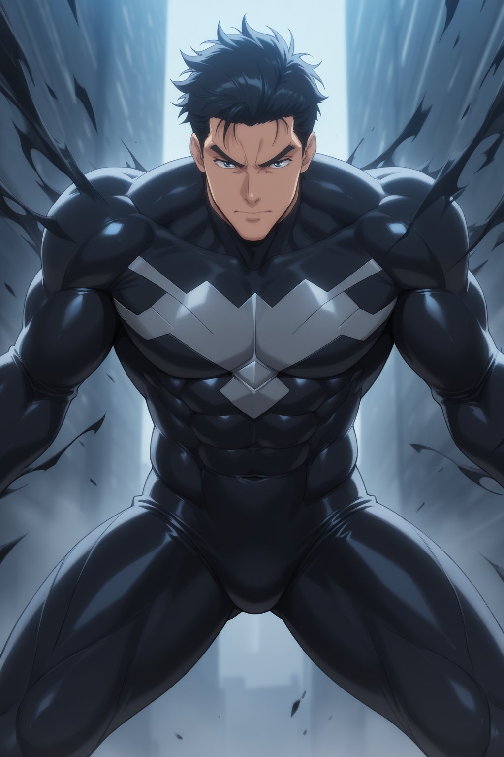 1 man,  solo,  Superboy by *Devin* on Tensor.Art
