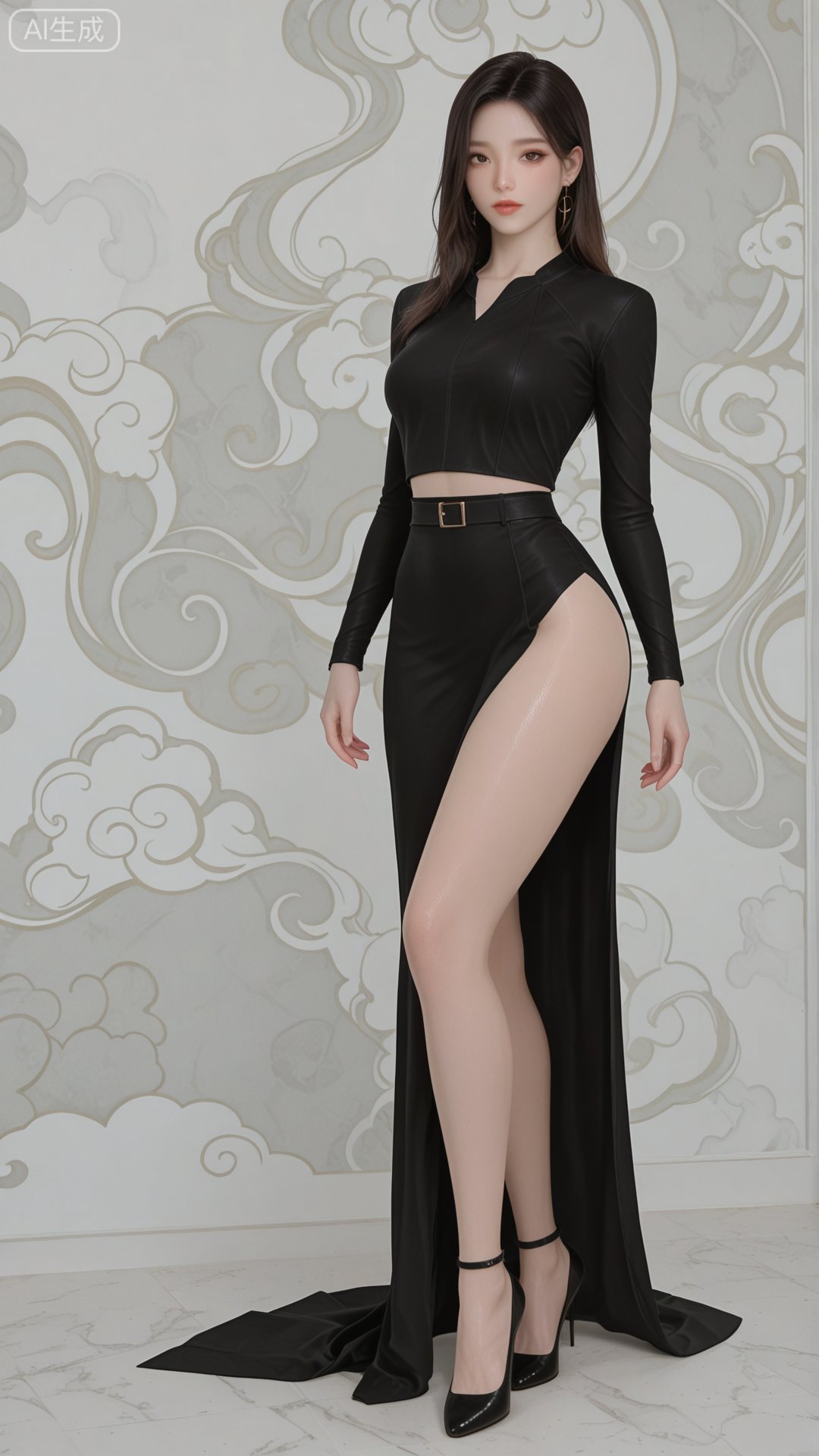 LL clothes,  solo,  exquisite skin by 月恋-❀ on Tensor.Art