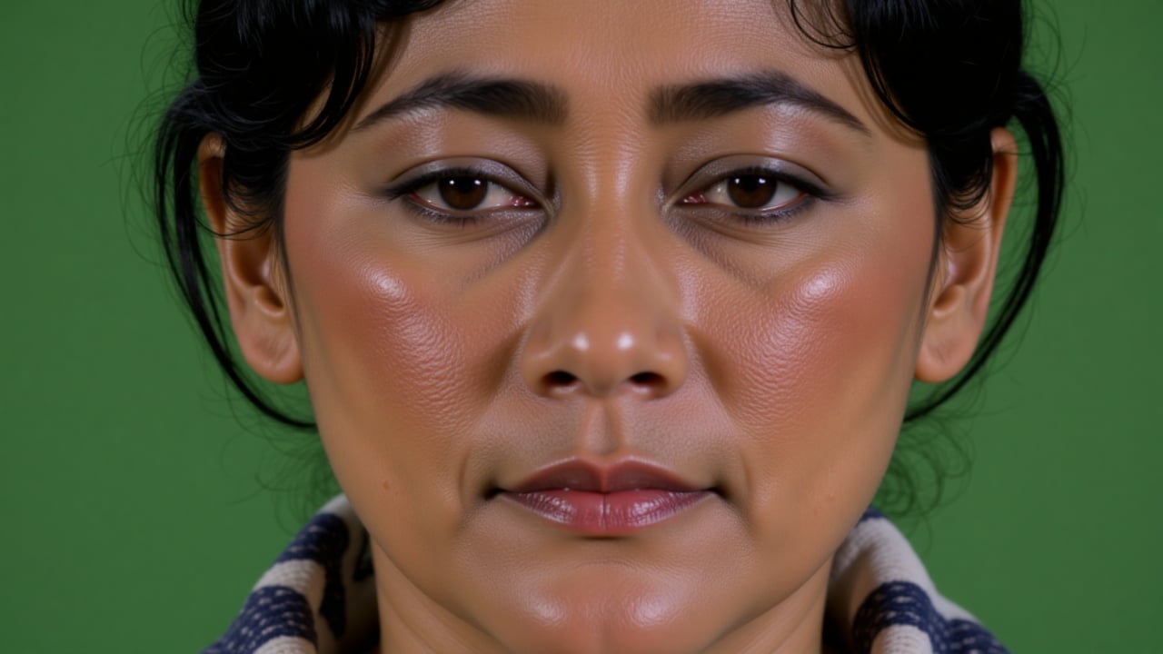 Ultra realistic cinematic POV photo of a woman facing the viewer naturally,  immersive eye-level perspective,  subtle conv...