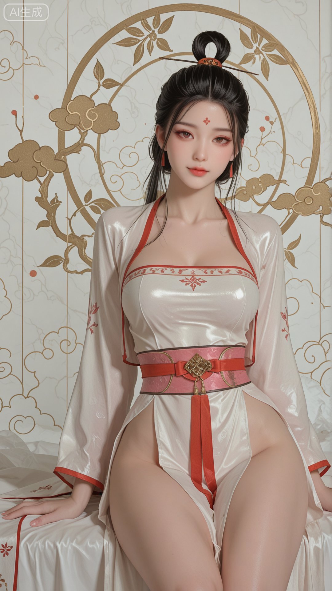 SN clothes,  solo,  exquisite skin by 月恋-❀ on Tensor.Art