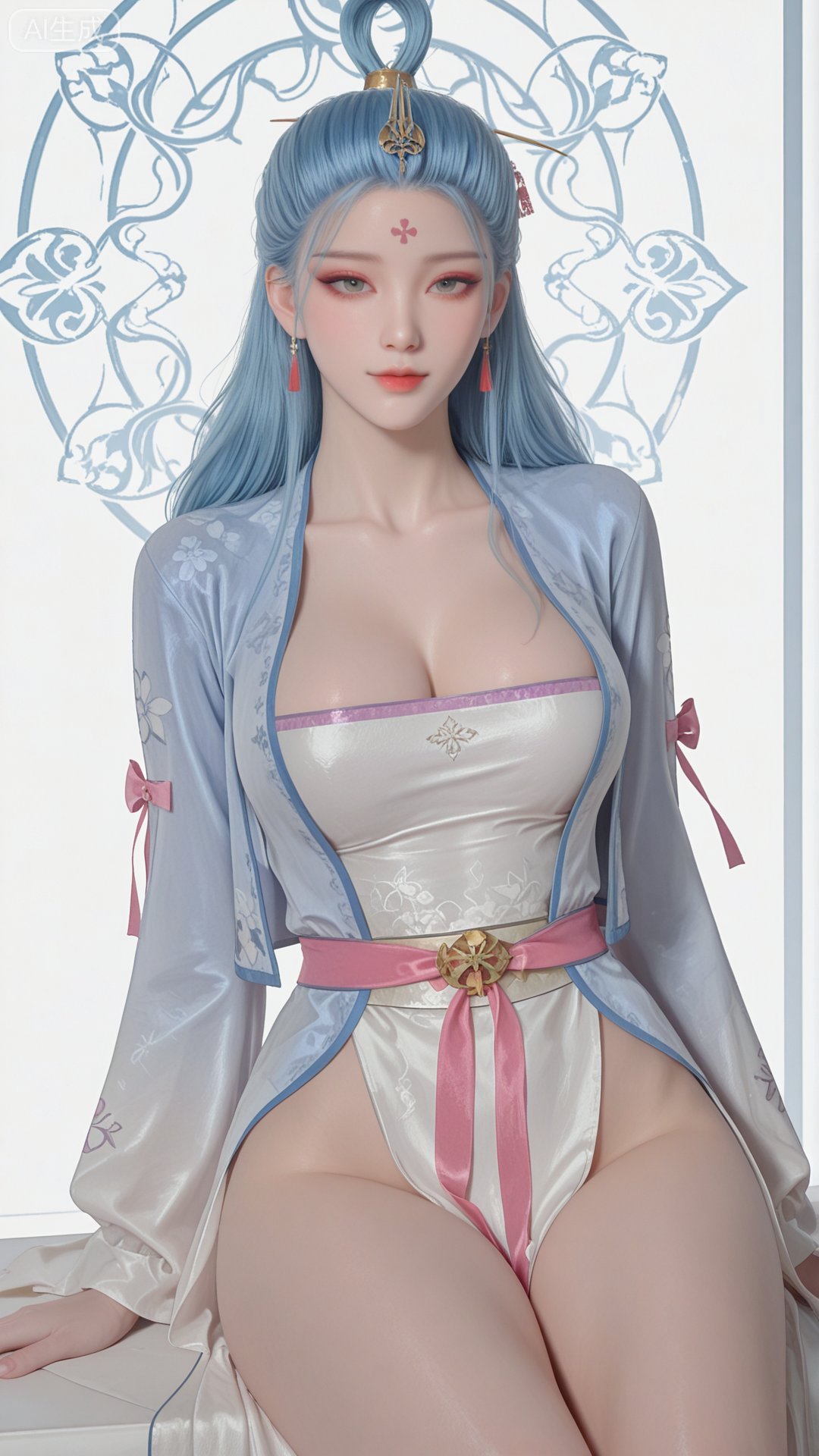 SN clothes,  solo,  exquisite skin by 月恋-❀ on Tensor.Art