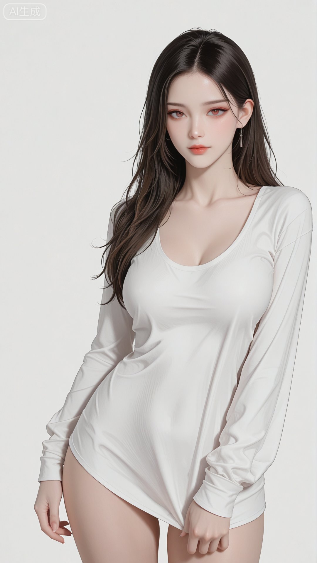 1girl,  shirt,  solo by 月恋-❀ on Tensor.Art