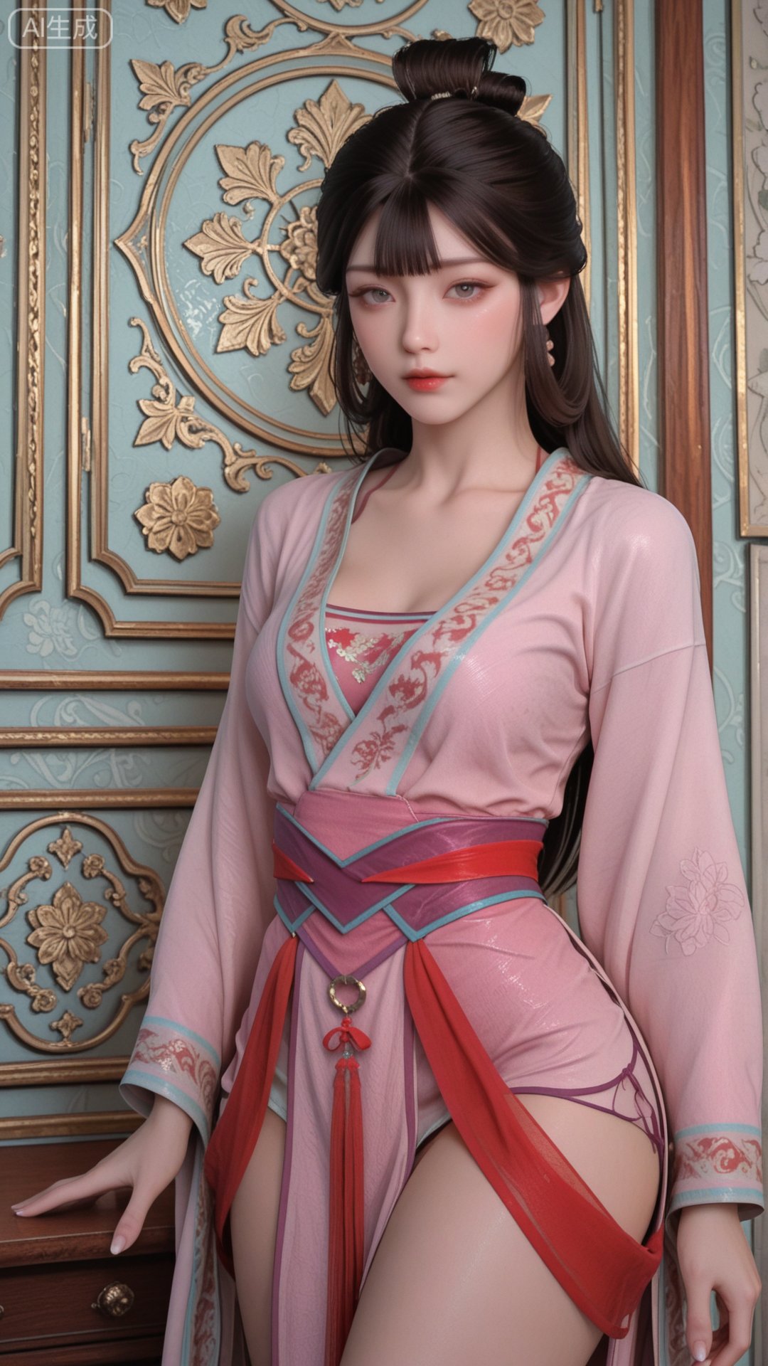 YN clothes,  solo,  exquisite skin by 月恋-❀ on Tensor.Art