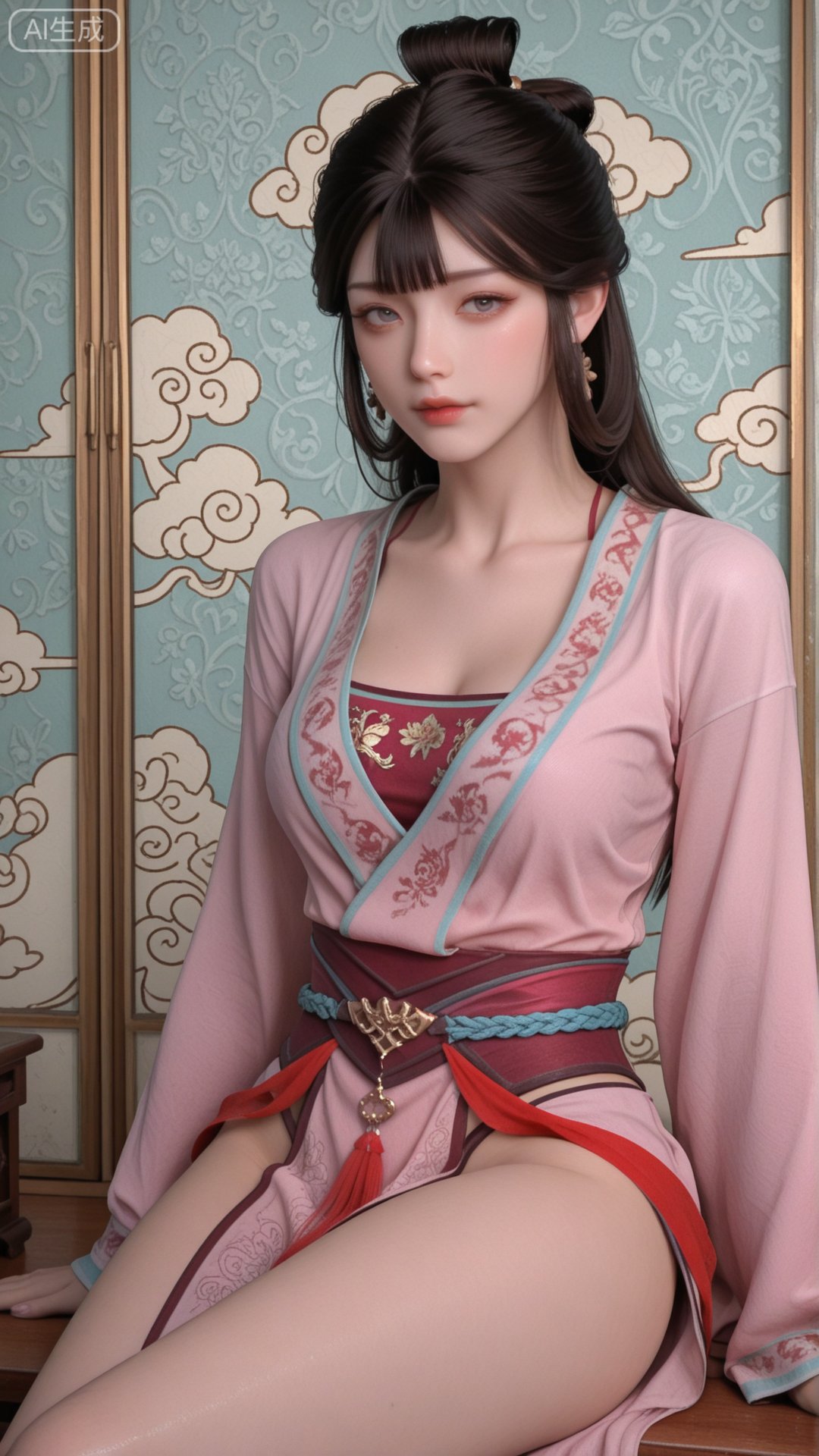 YN clothes,  solo,  exquisite skin by 月恋-❀ on Tensor.Art