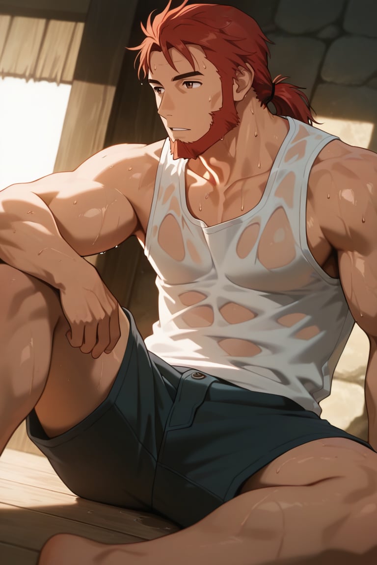 masterpiece,  solo,  muscular by Elf  on Tensor.Art