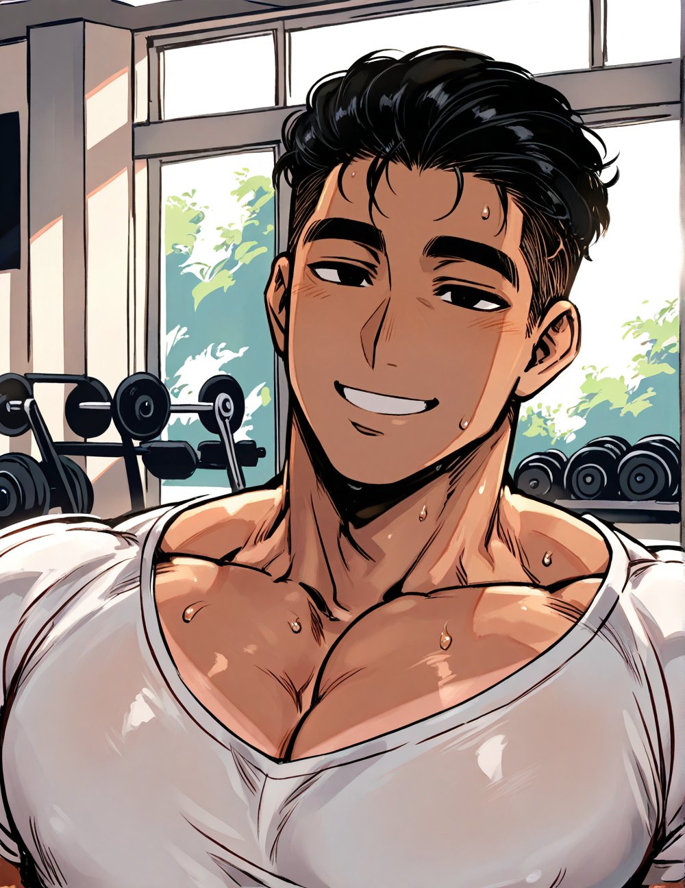 1boy,  sfw,  solo by TheBaraLover on Tensor.Art