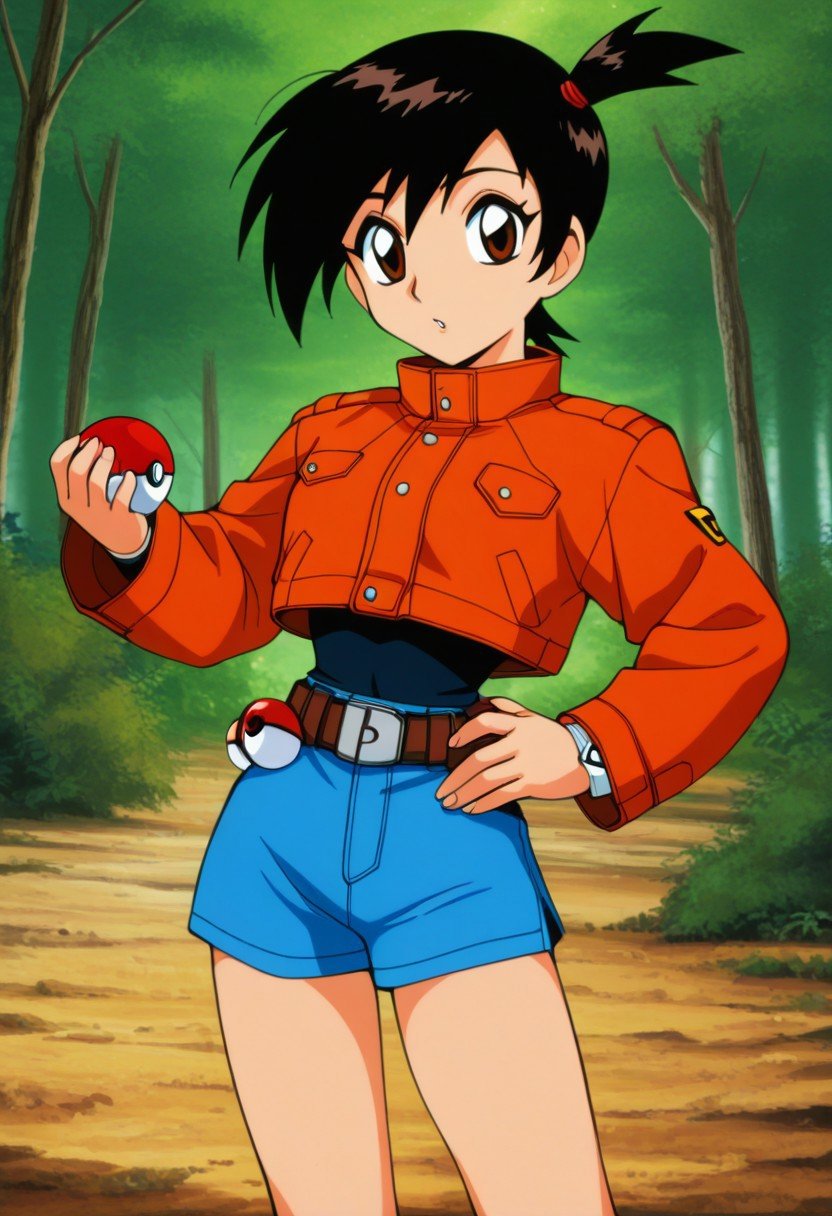 pokemon,  official style,  retro artstyle by Hino on Tensor.Art