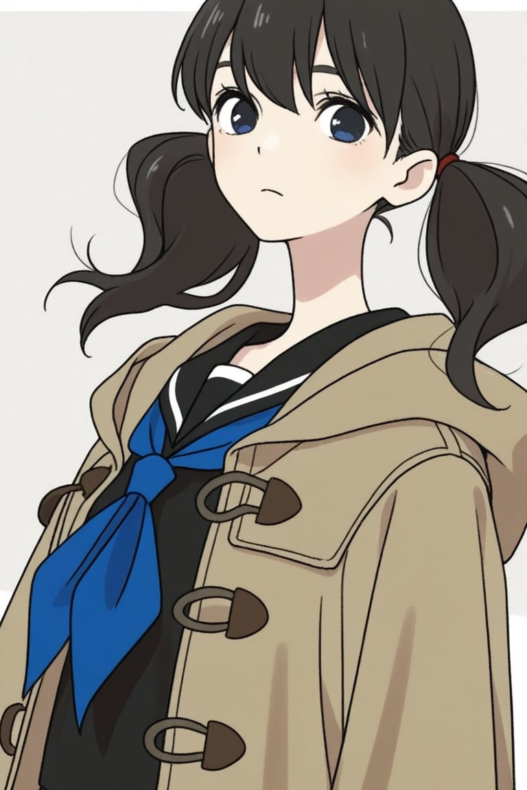 yoko_hinageshi,  yoko_serafuku,  duffel coat by daretoku-2 on Tensor.Art
