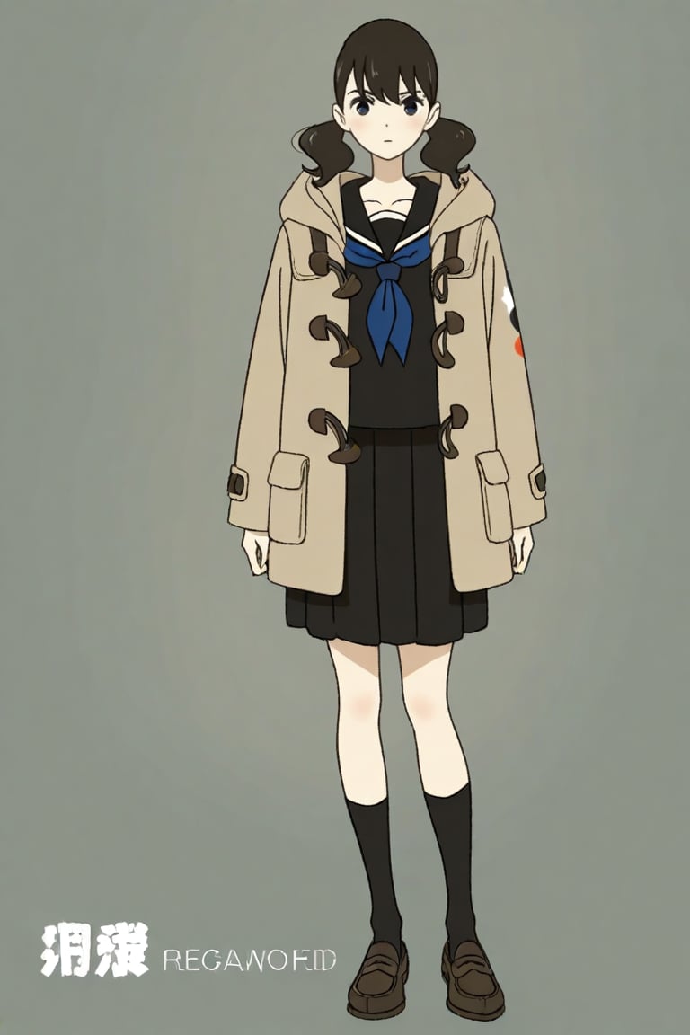 yoko_hinageshi,  yoko_serafuku,  duffel coat by daretoku-2 on Tensor.Art