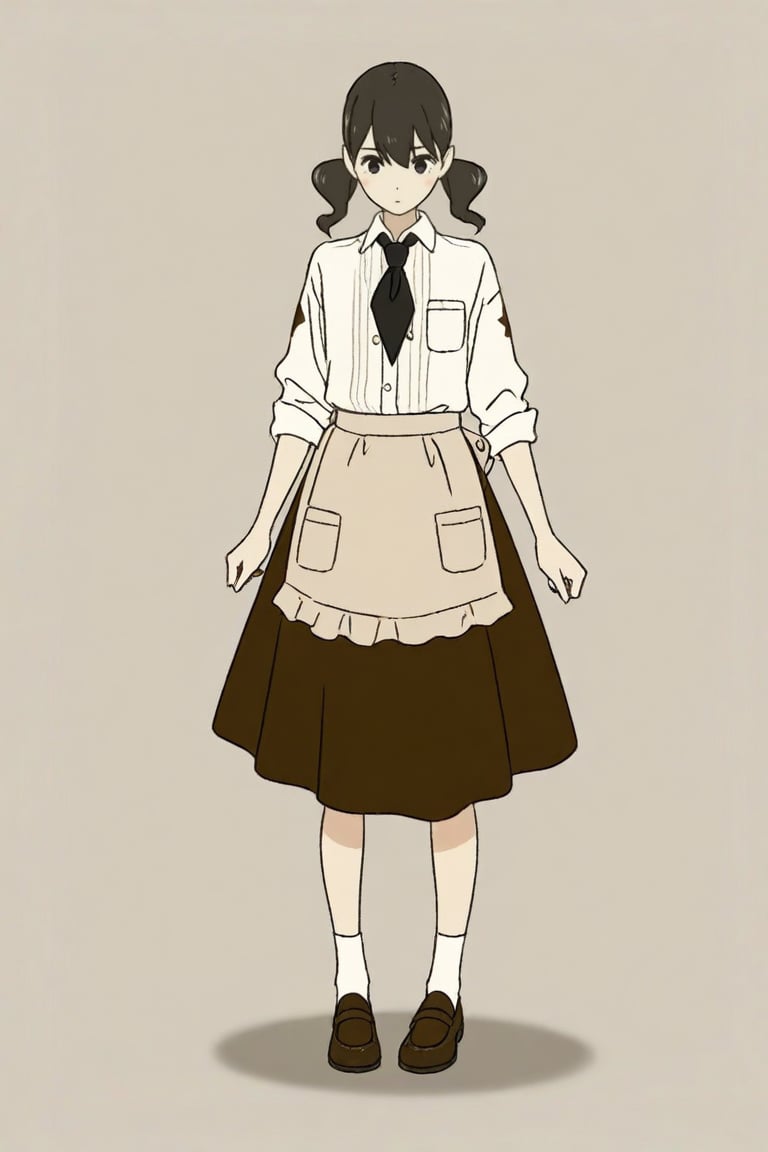 yoko_hinageshi,  yoko_waitress,  nectie by daretoku-2 on Tensor.Art