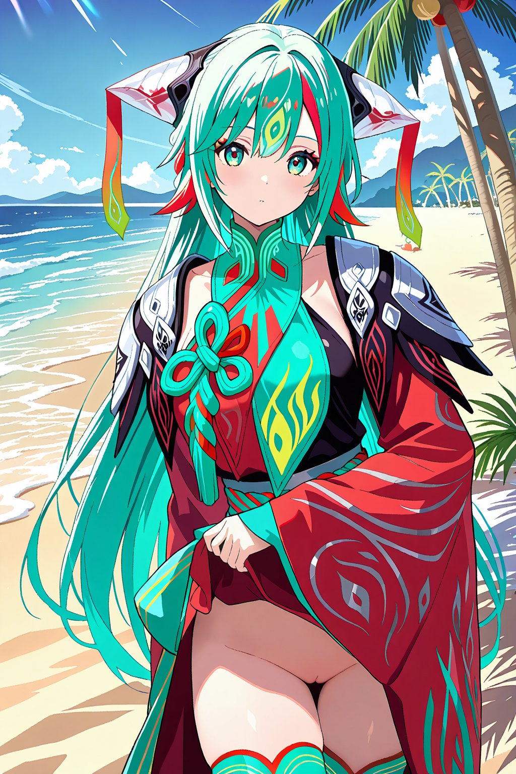 Snow,  Snow,  Beach by หลี่เจีย หยาง หยาฉิน on Tensor.Art