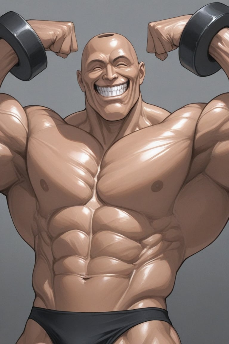 adon_samson,  fair skin,  hyper_muscular_male by daretoku-2 on Tensor.Art