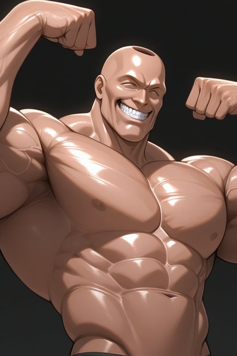 adon_samson,  fair skin,  hyper_muscular_male by daretoku-2 on Tensor.Art