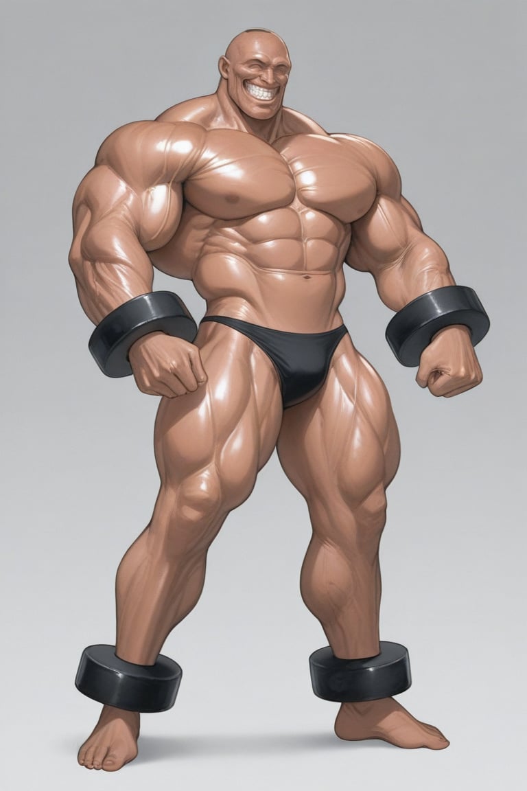 adon_samson,  hyper_muscular_male,  grin by daretoku-2 on Tensor.Art