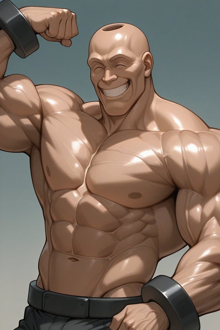 adon_samson,  fair skin,  hyper_muscular_male by daretoku-2 on Tensor.Art