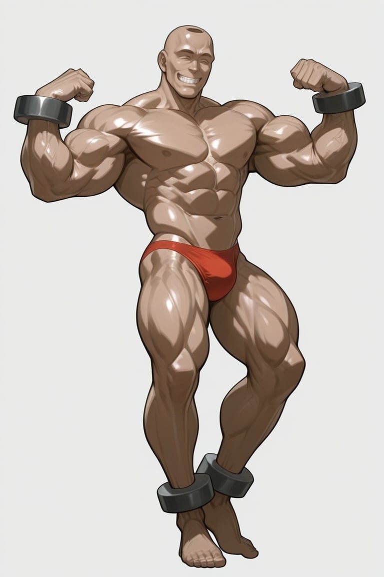 adon_samson,  fair skin,  hyper_muscular_male by daretoku-2 on Tensor.Art