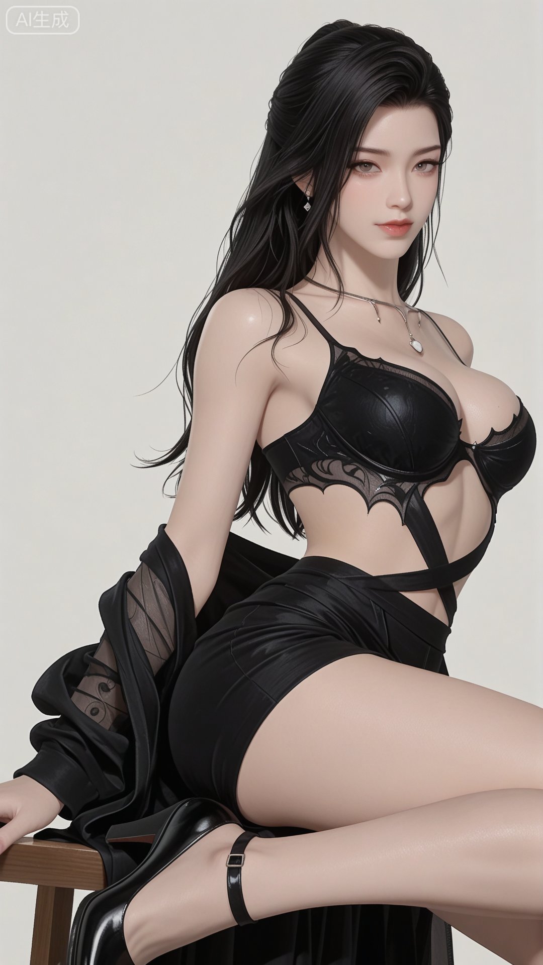 MZ clothes,  undressing,  solo by 月恋-❀ on Tensor.Art