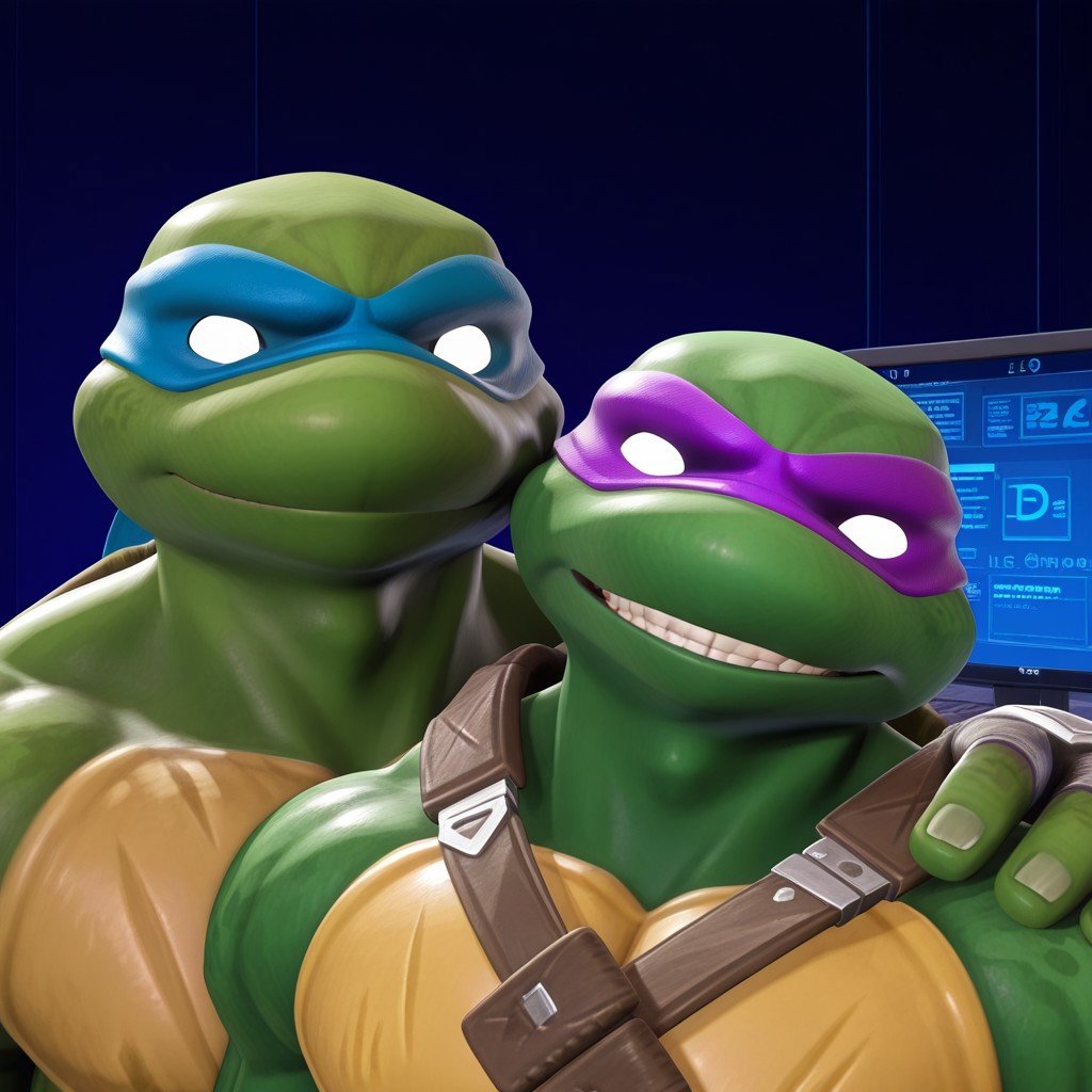 Amazing quality,  Tmnt_fortnite,  multiple boys by Jojowawa on Tensor.Art
