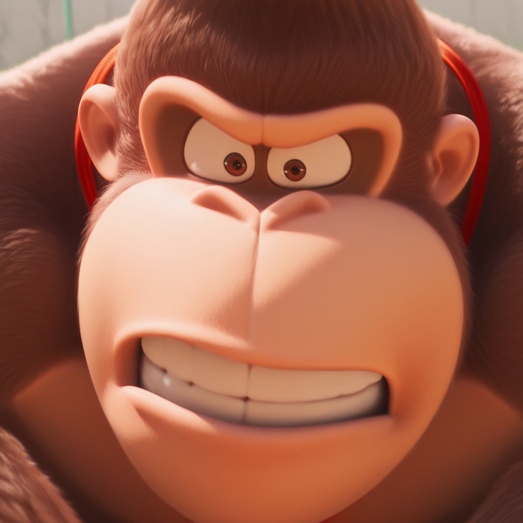 D0nkey_kong,  Gorilla,  Brown fur by Jojowawa on Tensor.Art