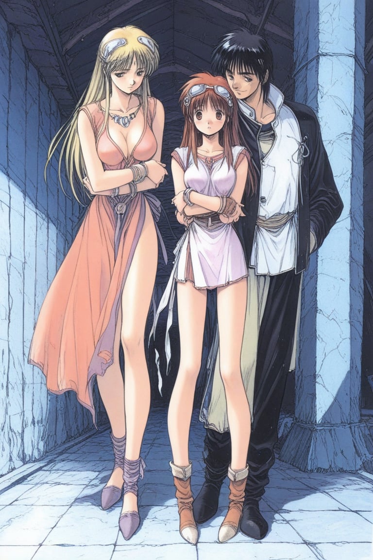 1girl,  1boy,  hataike by daretoku-2 on Tensor.Art