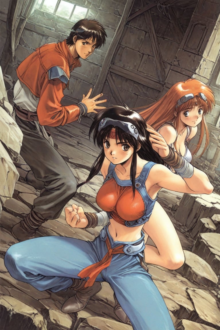 1girl,  1boy,  hataike by daretoku-2 on Tensor.Art