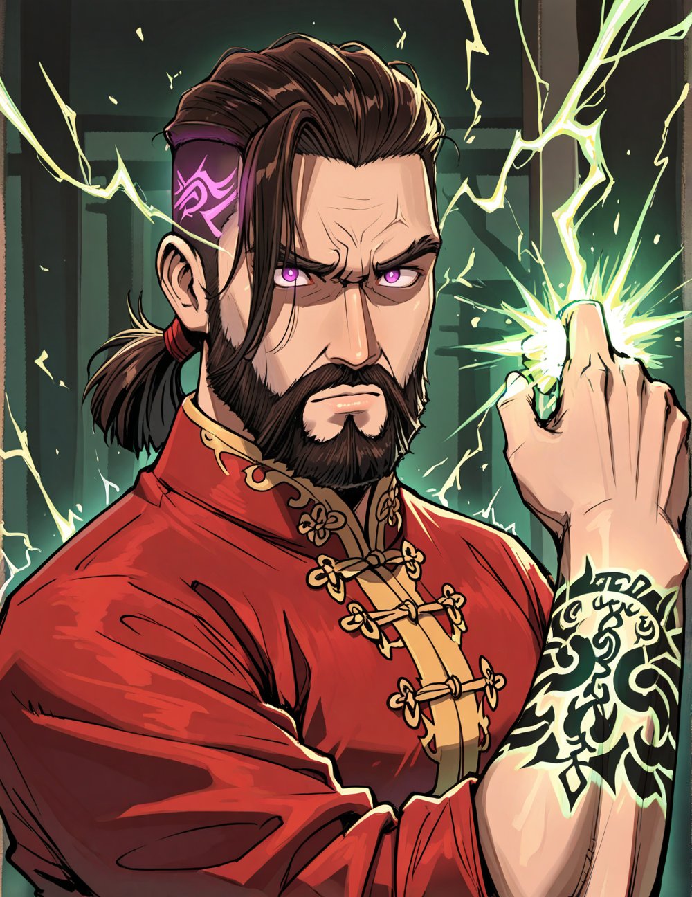 detailed background,  detailed face and eyes,  perfect anatomy by TheBaraLover on Tensor.Art