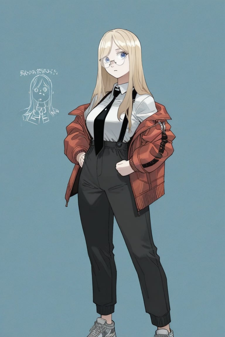michiru_shiogama,  tall girl,  blonde hair by daretoku-2 on Tensor.Art
