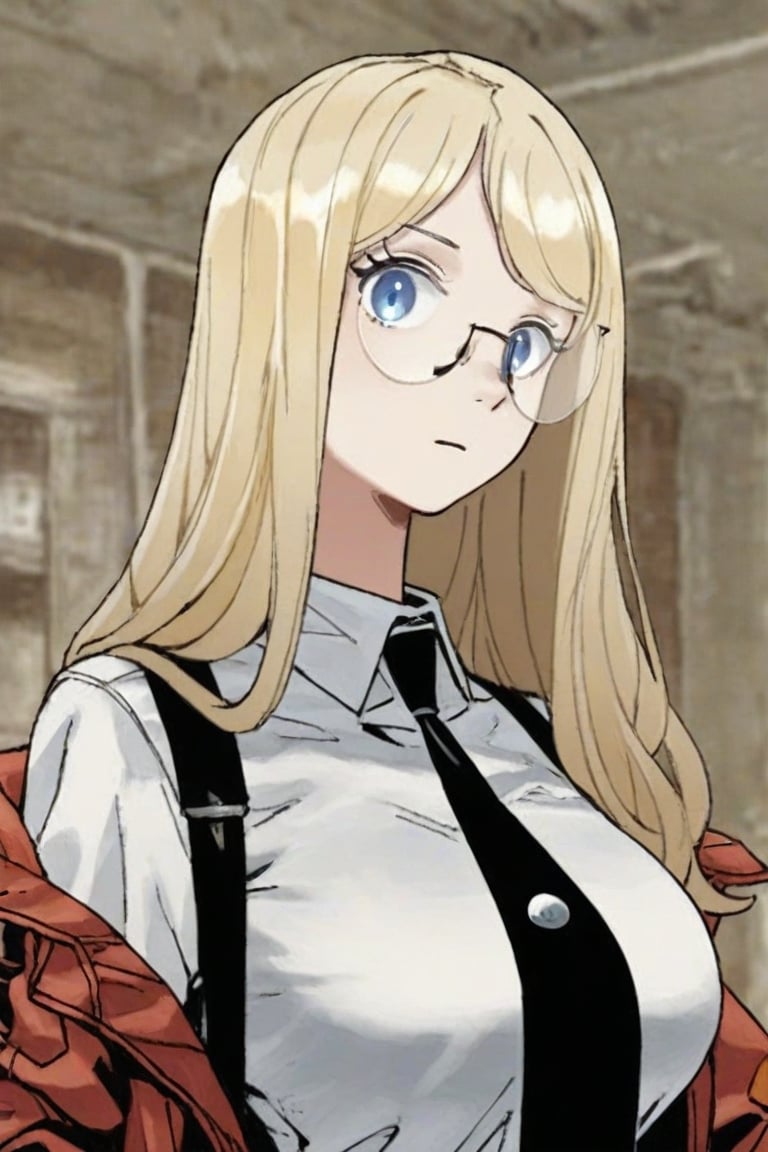 michiru_shiogama,  tall girl,  blonde hair by daretoku-2 on Tensor.Art