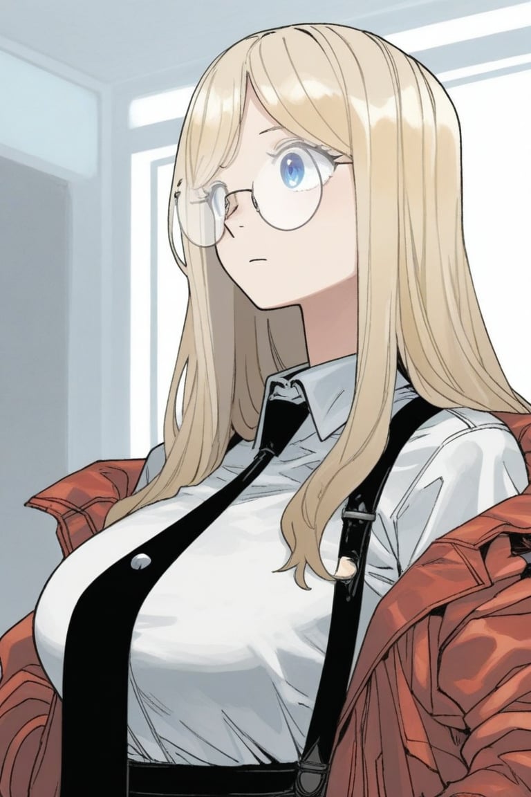 michiru_shiogama,  tall girl,  blonde hair by daretoku-2 on Tensor.Art
