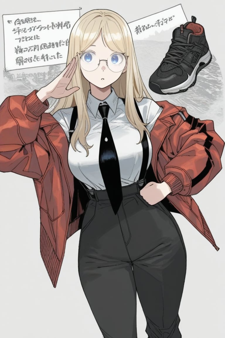 michiru_shiogama,  tall girl,  blonde hair by daretoku-2 on Tensor.Art