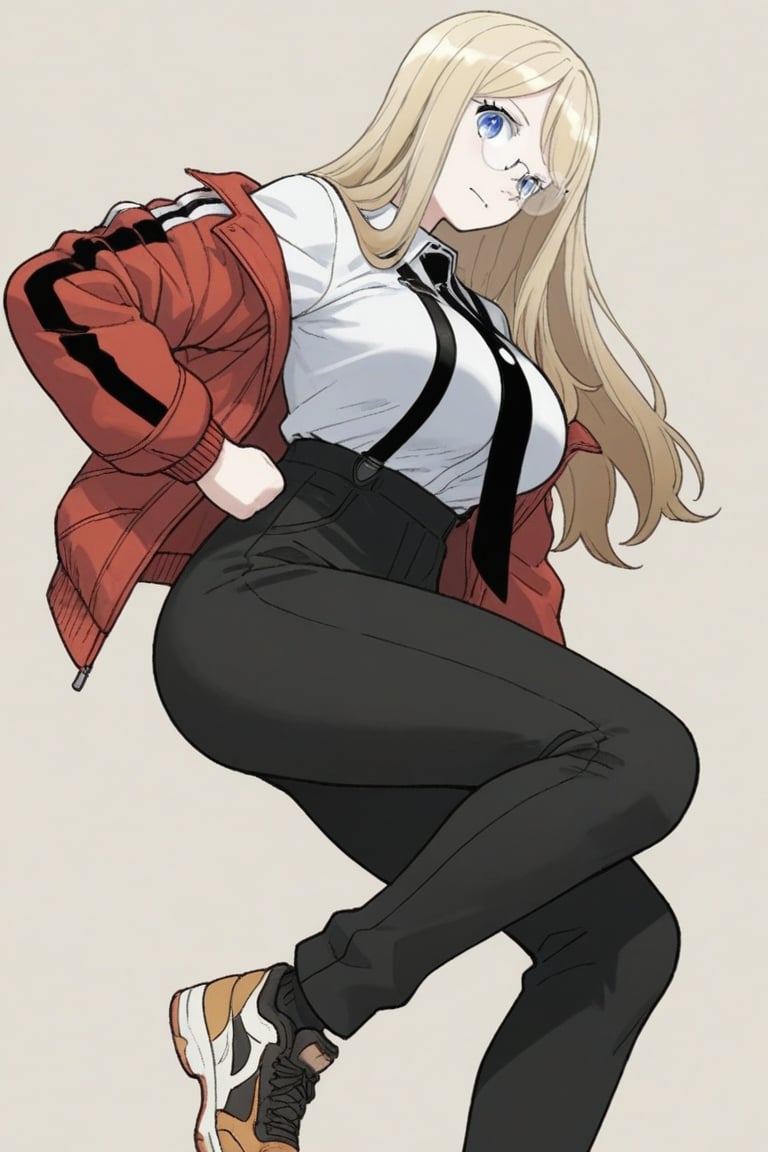 michiru_shiogama,  tall girl,  blonde hair by daretoku-2 on Tensor.Art