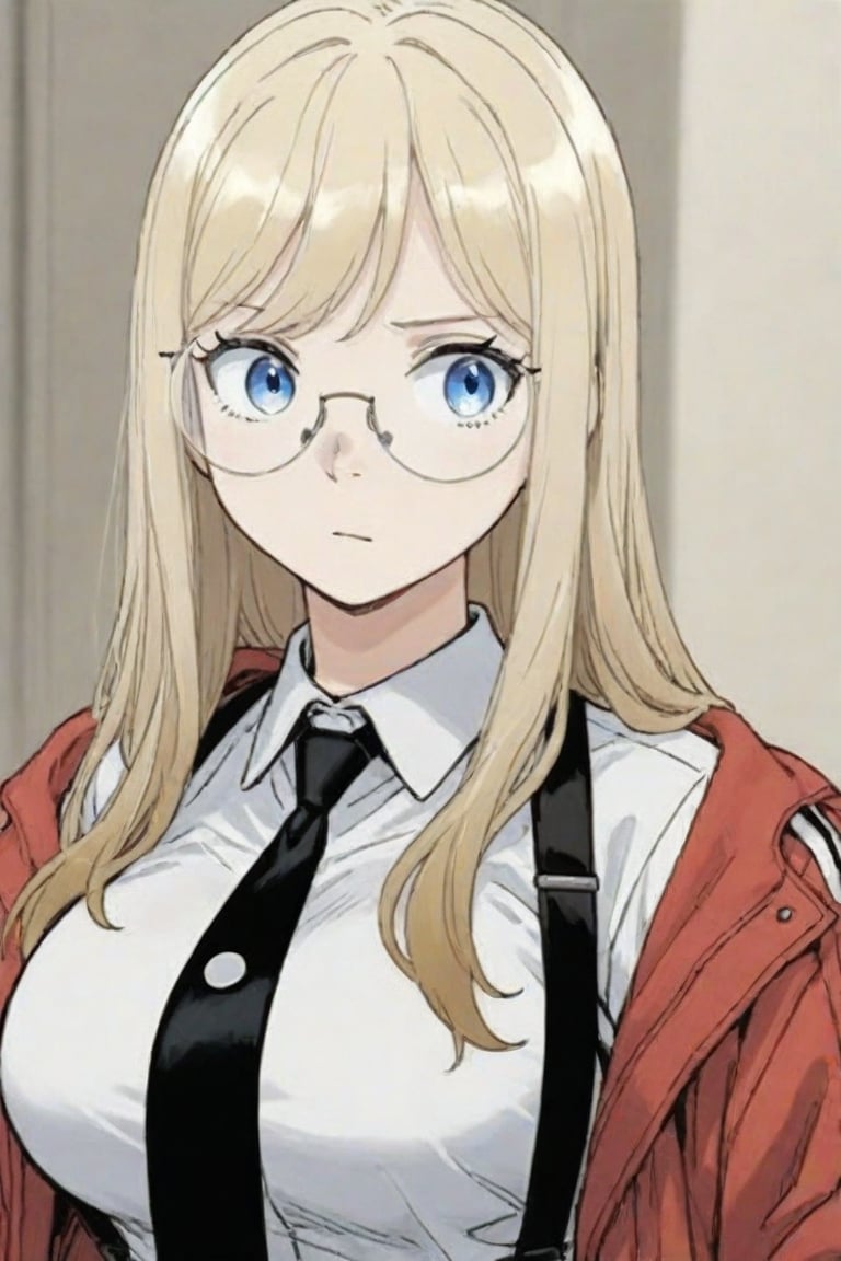 michiru_shiogama,  tall girl,  blonde hair by daretoku-2 on Tensor.Art